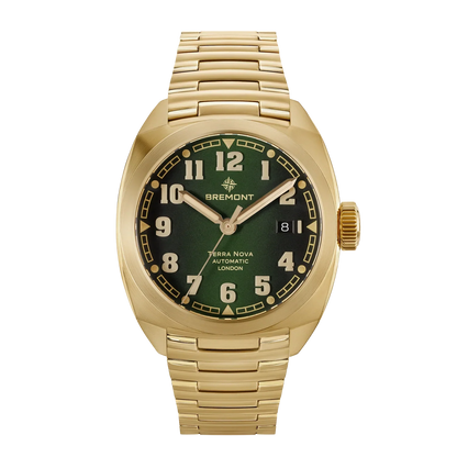 Bremont Watches | Mens | Terra Nova Terra Nova 40.5 Date Bronze TN40-DT-BZ-GN-B