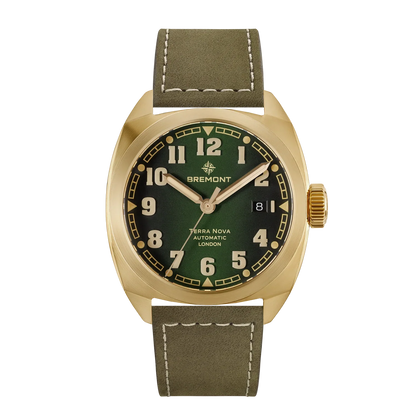 Bremont Watches | Mens | Terra Nova Terra Nova 40.5 Date Bronze TN40-DT-BZ-GN-L-S