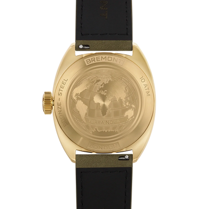 Bremont Watches | Mens | Terra Nova Terra Nova 40.5 Date Bronze TN40-DT-BZ-GN-L-S