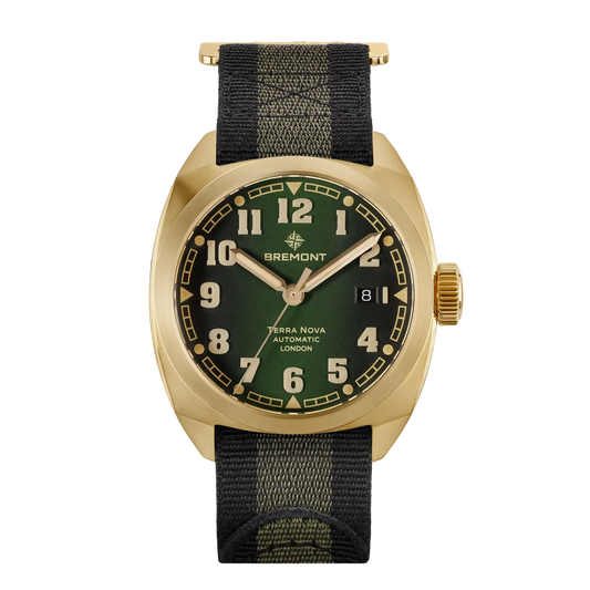 Bremont Watches | Mens | Terra Nova Terra Nova 40.5 Date Bronze TN40-DT-BZ-GN-N-S