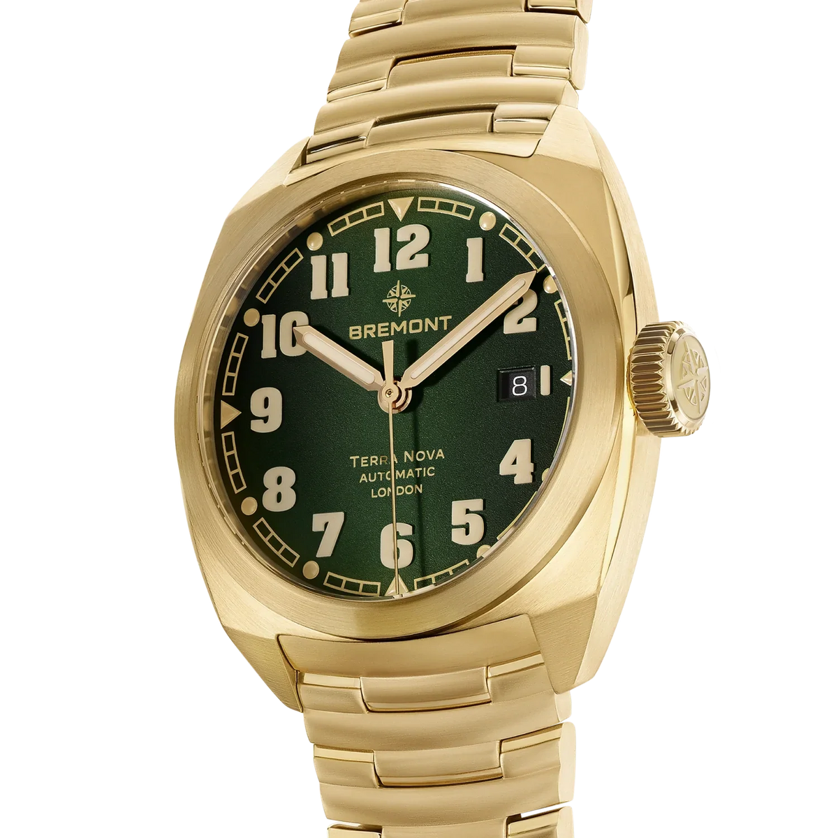 Bremont Watches | Mens | Terra Nova Terra Nova 40.5 Date Bronze TN40-DT-BZ-GN-B