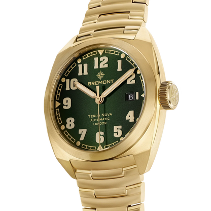 Bremont Watches | Mens | Terra Nova Terra Nova 40.5 Date Bronze TN40-DT-BZ-GN-B