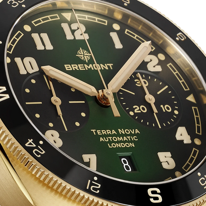 Bremont Watches | Mens | Terra Nova Terra Nova 42.5 Chronograph Bronze TN42-CHR-BZ-GN-B