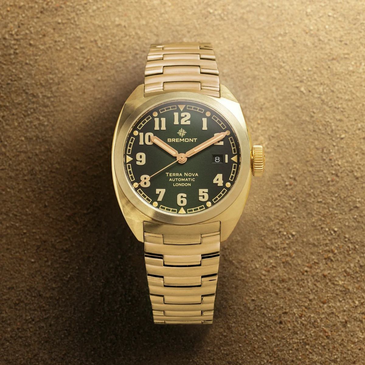 Bremont Watches | Mens | Terra Nova Terra Nova 40.5 Date Bronze TN40-DT-BZ-GN-B