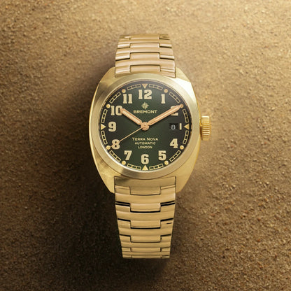 Bremont Watches | Mens | Terra Nova Terra Nova 40.5 Date Bronze TN40-DT-BZ-GN-B