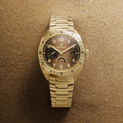 Bremont Watches | Mens | Terra Nova Terra Nova 40.5 Power Reserve Bronze TN40-PWR-BZ-BR-B