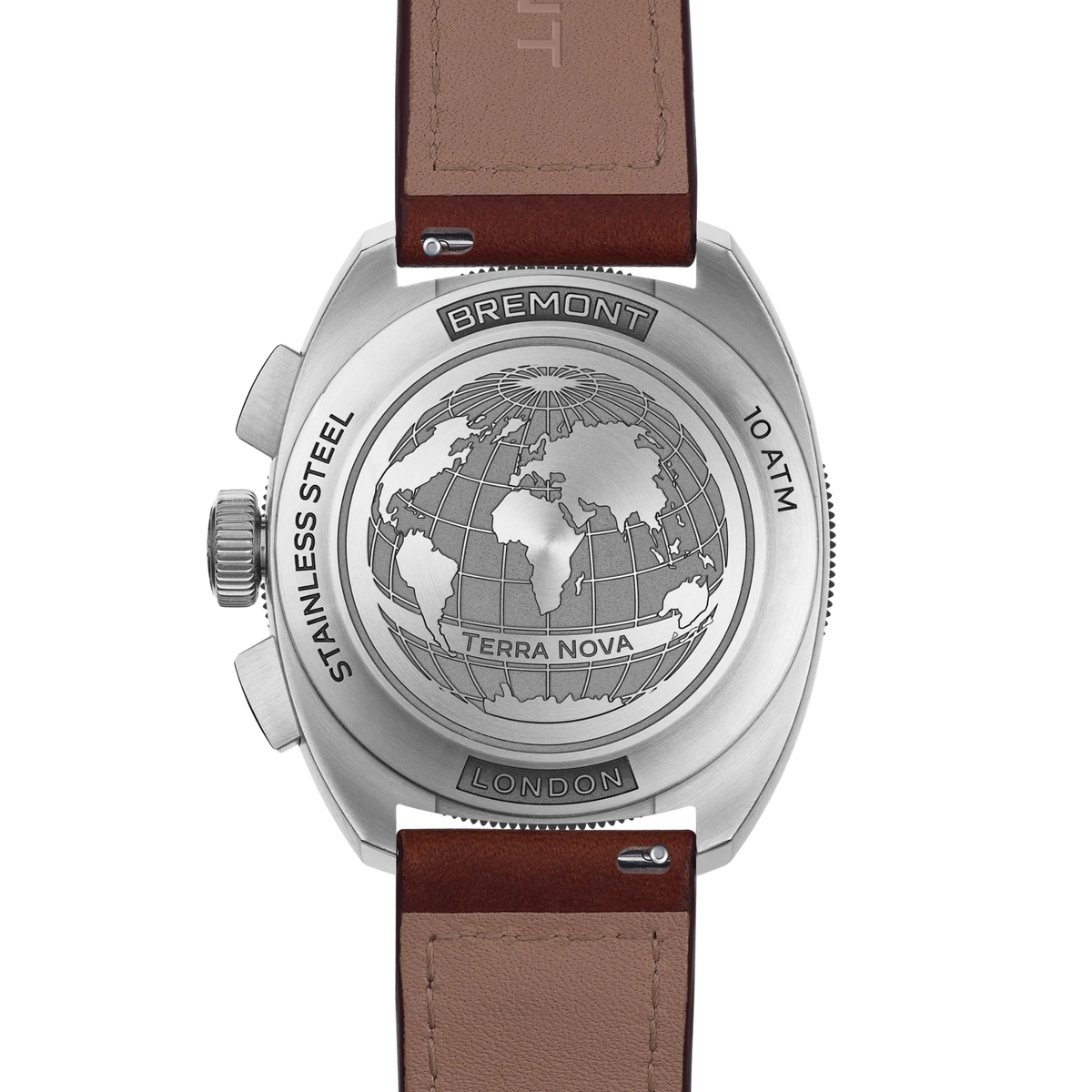 Bremont Watches | Mens | Terra Nova Terra Nova 42.5 Chronograph TN42-CHR-SS-BK-L-S
