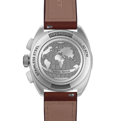 Bremont Watches | Mens | Terra Nova Terra Nova 42.5 Chronograph TN42-CHR-SS-BK-L-S