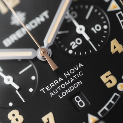 Bremont Watches | Mens | Terra Nova Terra Nova 42.5 Chronograph TN42-CHR-SS-BK-L-S