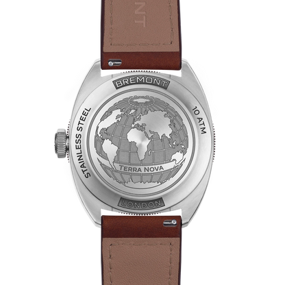 Bremont Watches | Mens | Terra Nova Terra Nova 40.5 Turning Bezel Power Reserve TN40-PWR-SS-BL-L-S