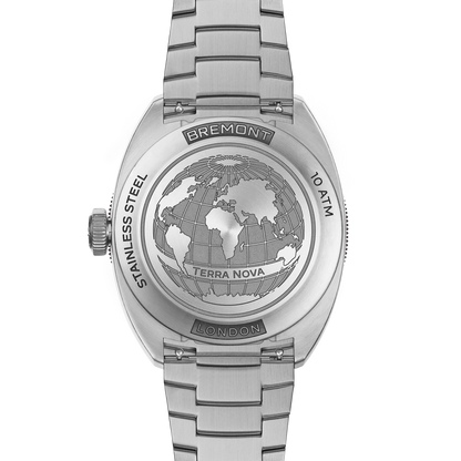 Bremont Watches | Mens | Terra Nova Terra Nova 40.5 Turning Bezel Power Reserve TN40-PWR-SS-BL-B
