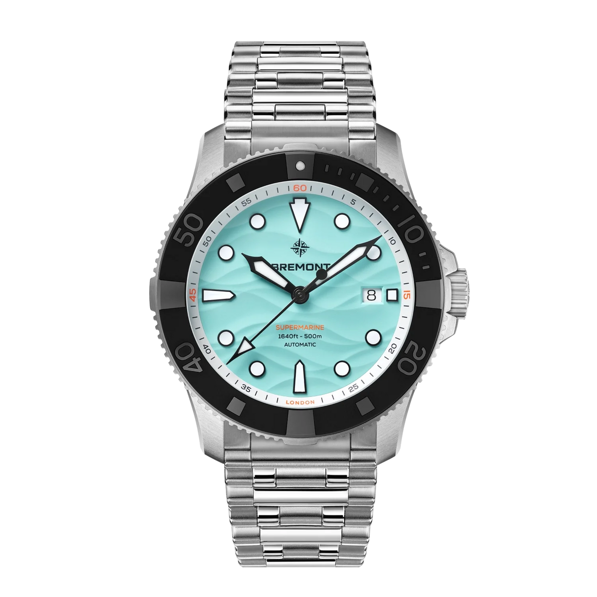 Bremont Watches | Mens | Supermarine Supermarine 500m, Caribbean Exclusive SM43-DT-SS-TR-TQ-B