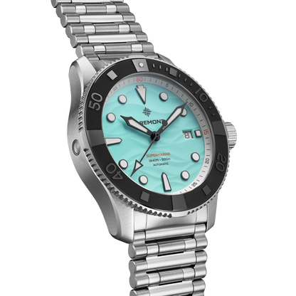 Bremont Watches | Mens | Supermarine Supermarine 500m, Caribbean Exclusive SM43-DT-SS-TR-TQ-B