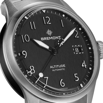 Bremont Watches | Mens | Altitude Altitude 39 Date ALT39-DT-SS-BK-L-S