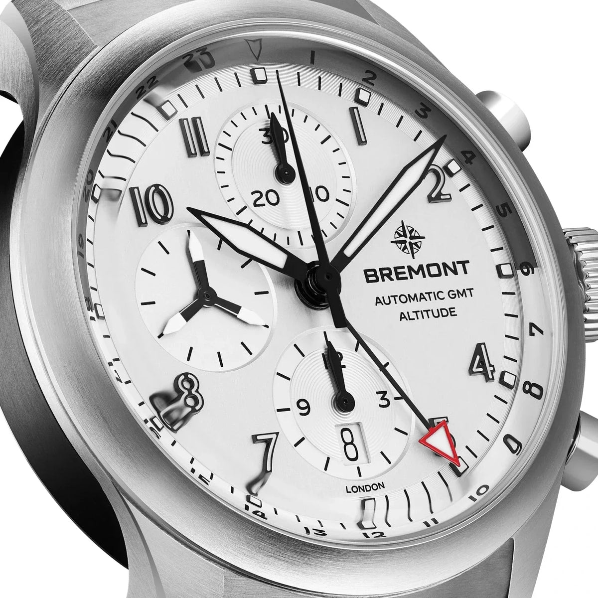 Bremont Watches | Mens | Altitude Altitude Chronograph GMT ALT42-CHR-G-SS-SI-B