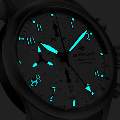 Bremont Watches | Mens | Altitude Altitude Chronograph GMT ALT42-CHR-G-SS-SI-B