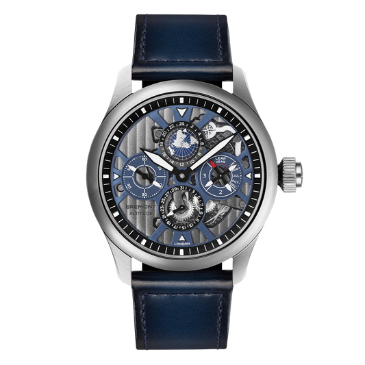 Bremont Watches | Mens | Altitude Altitude Skeletonised Perpetual Calendar GMT ALT42-PER-TI-BLSKL-B