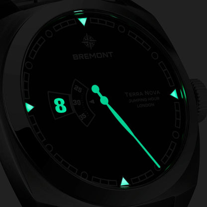 Bremont Watches | Mens | Terra Nova Terra Nova 40.5 Jumping Hour TN40-JH-SS-BK-L-S