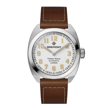 Bremont Watches | Mens | Terra Nova Terra Nova 38 TN38-ND-SS-WH-L-S