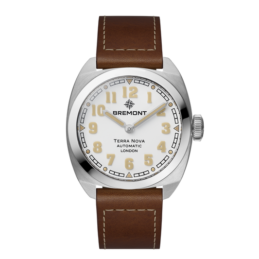 Bremont Watches | Mens | Terra Nova Terra Nova 38 TN38-ND-SS-WH-L-S