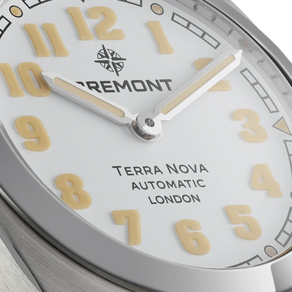 Bremont Watches | Mens | Terra Nova Terra Nova 38 TN38-ND-SS-WH-B
