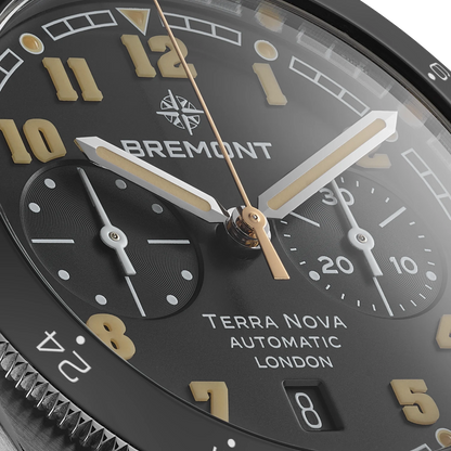 Bremont Watches | Mens | Terra Nova Terra Nova 42.5 Chronograph TN42-CHR-SS-BK-N-S