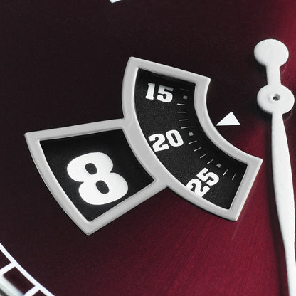 Bremont Watches | Mens | Terra Nova Terra Nova 40.5mm Jumping Hour Burgundy Bracelet TN40-JH-SS-BG-B
