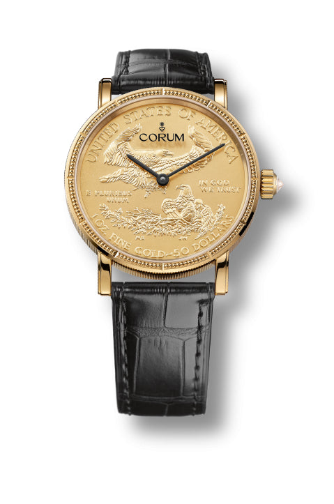 Corum Heritage Coin Watch 50th Anniversary Edition C082-02481 082.646.56/0001 MU52