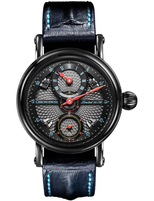 Flying Grand Regulator Blue Strap