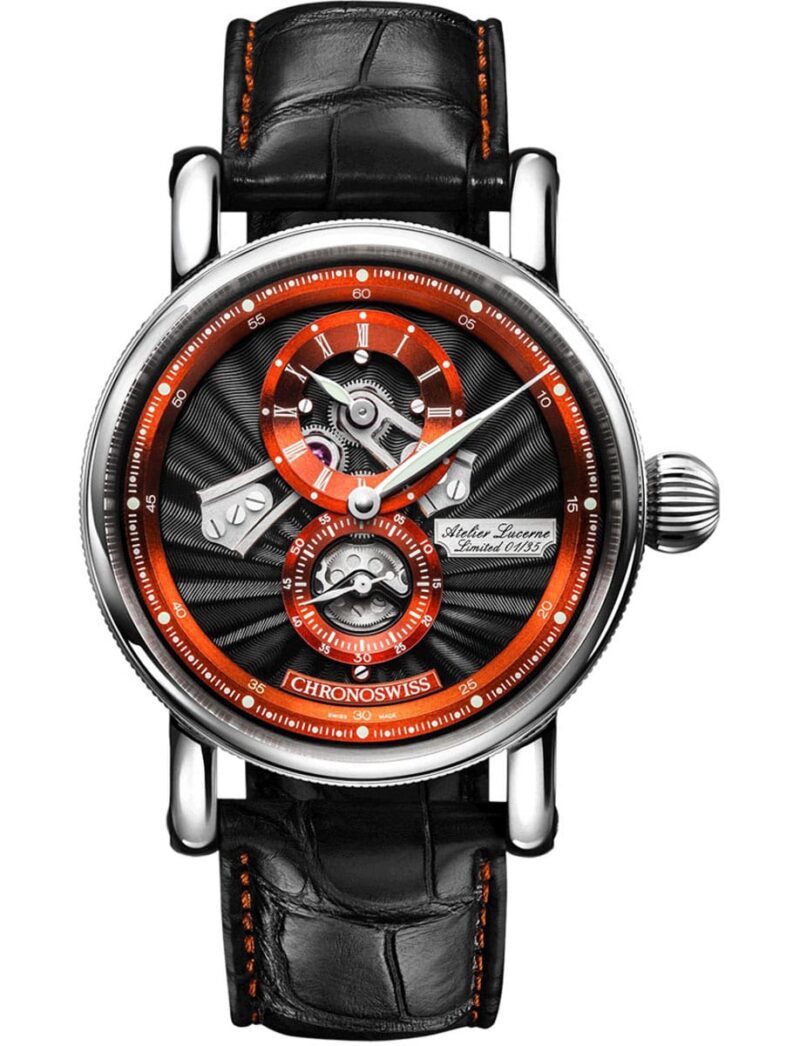 Flying Regulator Open Gear Anniversary Edition Black Orange