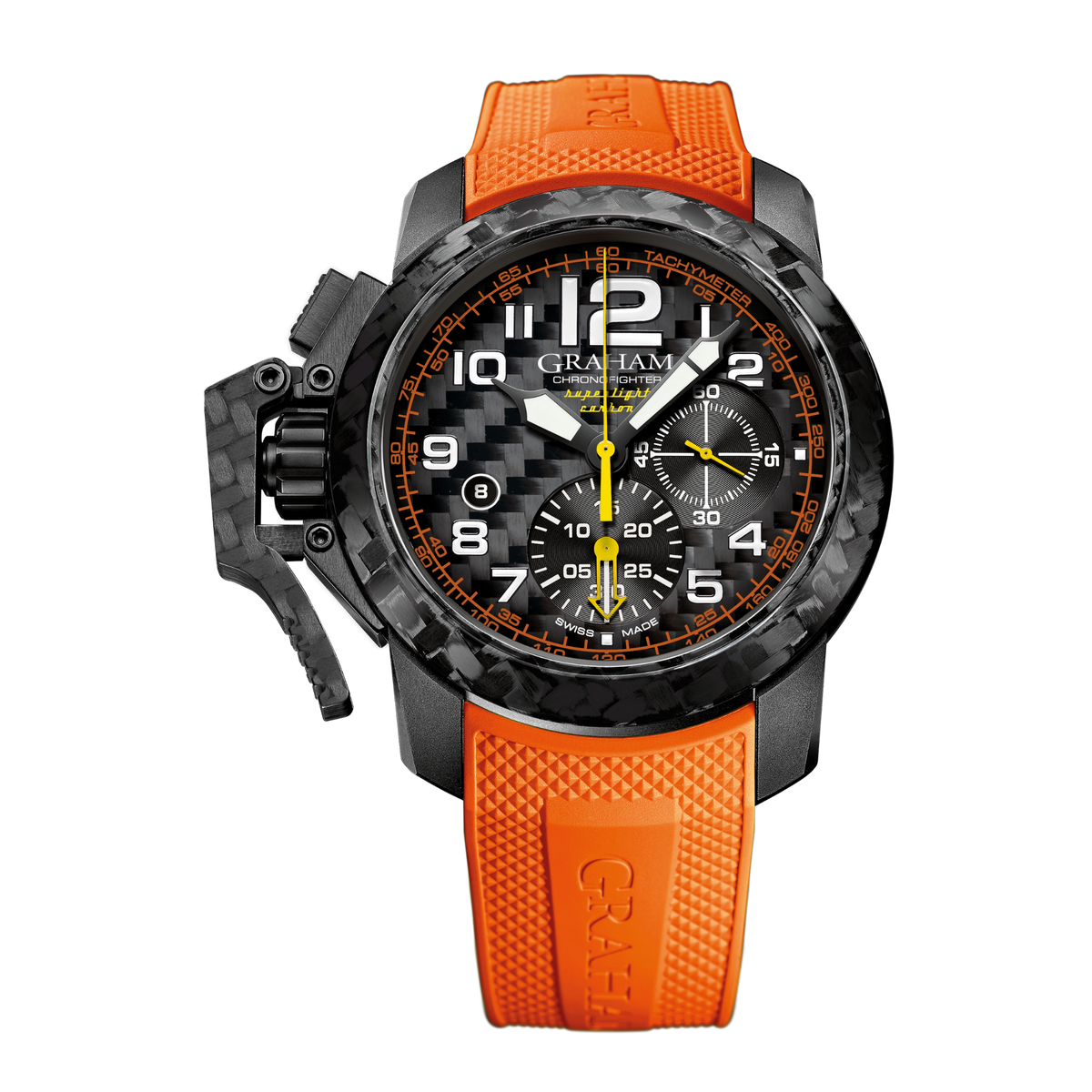 Graham CHRONOFIGHTER SUPERLIGHT CARBON (ORANGE) 2CCBK.O01A