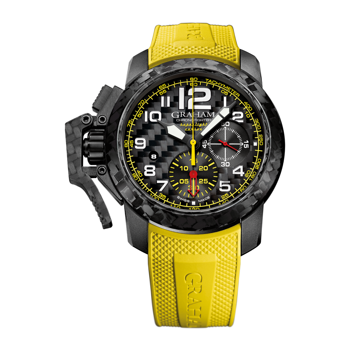 Graham CHRONOFIGHTER SUPERLIGHT CARBON (YELLOW) 2CCBK.B15A