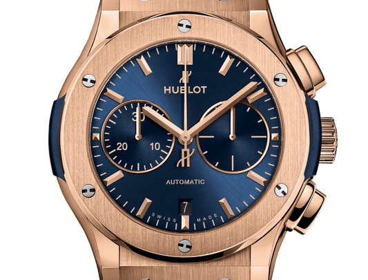 Hublot Classic Fusion Chronograph King Gold Blue 45 mm 521.OX.7180.RX