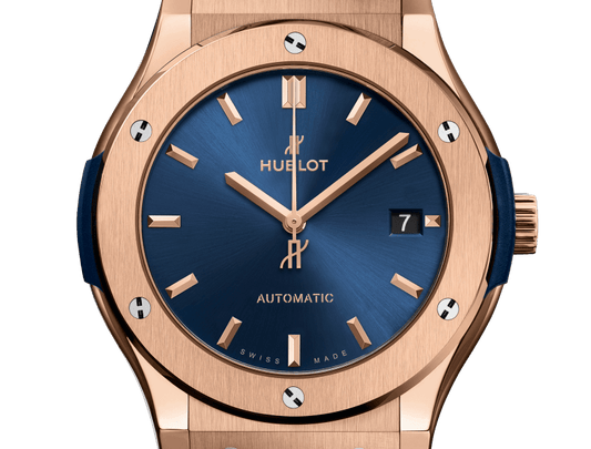 Hublot Classic Fusion King Gold Blue 45 mm 511.OX.7180.RX