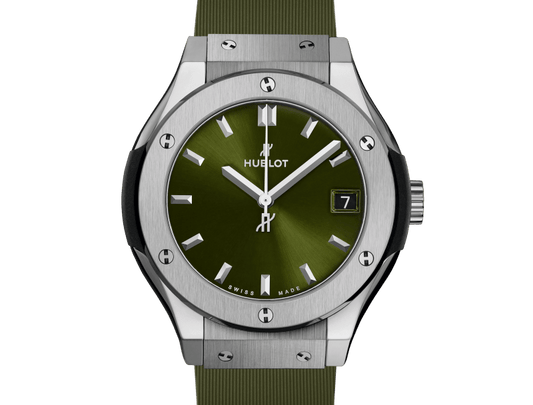 Hublot Classic Fusion Titanium Green 33 mm 581.NX.8970.RX