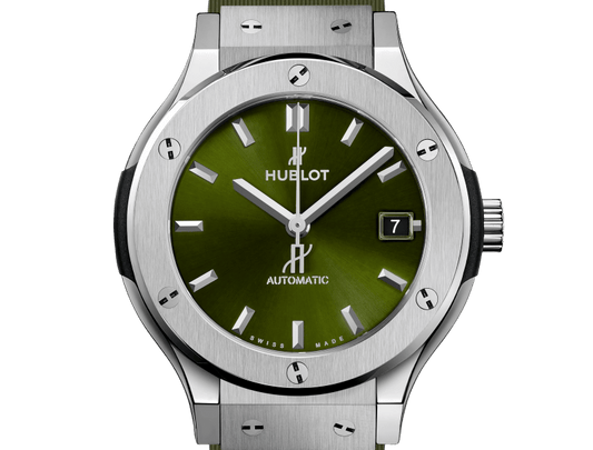 Hublot Classic Fusion Titanium Green 38 mm 565.NX.8970.RX