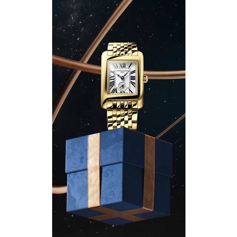 Frederique Constant Carrée Small Seconds FC-235S2C5B