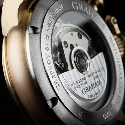 Graham CHRONOFIGHTER VINTAGE BRONZE & GREEN 2CVAK.G02A