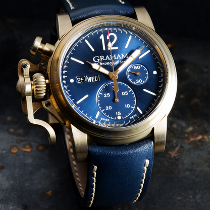 Graham CHRONOFIGHTER VINTAGE BRONZE & BLUE 2CVAK.U01A