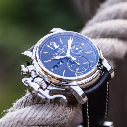 Graham CHRONOFIGHTER VINTAGE (BLUE) 2CVAS.U01A