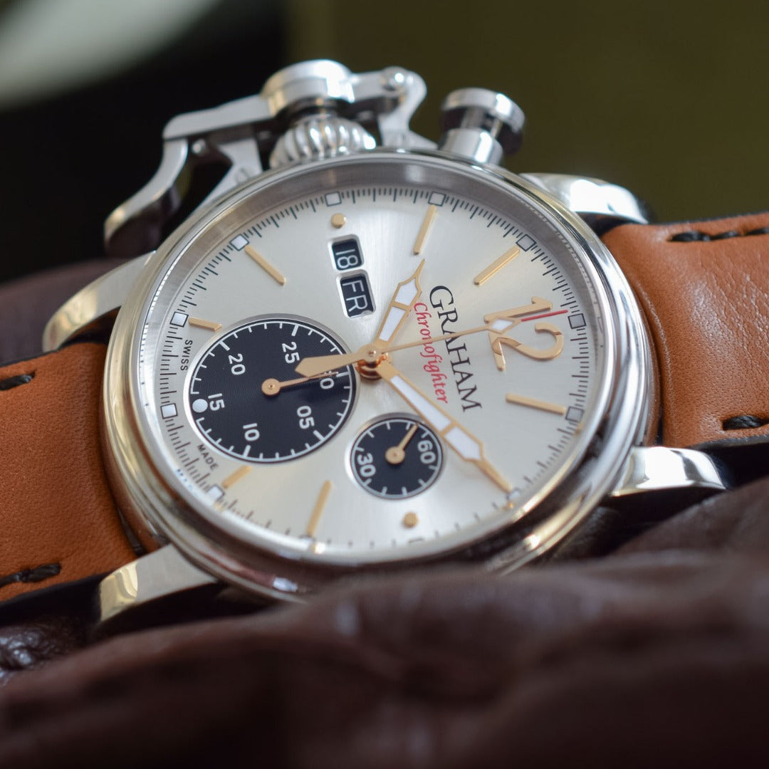 Graham CHRONOFIGHTER VINTAGE (METAL GREY) 2CVAS.S03A