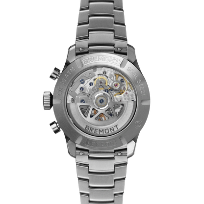 Bremont Watches | Mens | Altitude Altitude Chronograph GMT ALT42-CHR-G-SS-BK-B