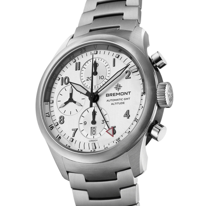 Bremont Watches | Mens | Altitude Altitude Chronograph GMT ALT42-CHR-G-SS-SI-B