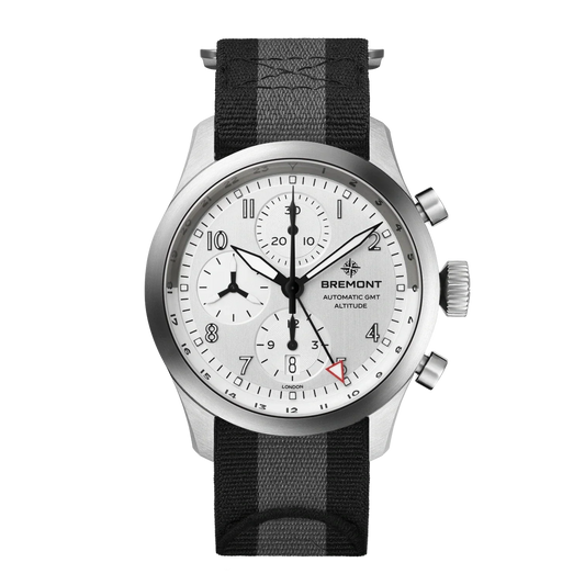 Bremont Watches | Mens | Altitude Altitude Chronograph GMT ALT42-CHR-G-SS-SI-N-S