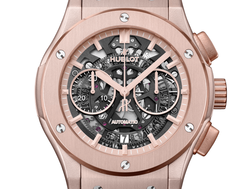 Hublot Classic Fusion Aerofusion Chronograph Aluminium Pink 45 mm 525.UP.0192.RX.JPN