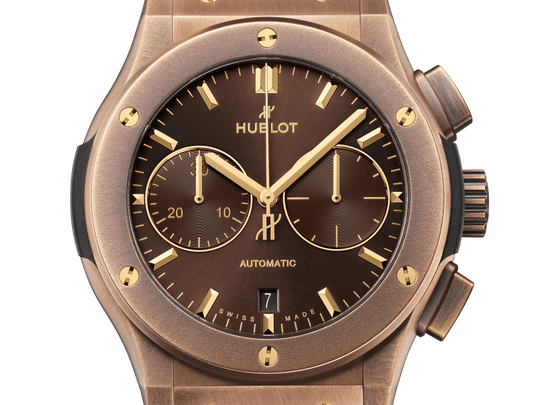 Hublot Classic Fusion Chronograph Bronze Brown 45 mm 521.BZ.3480.LR.ECU25