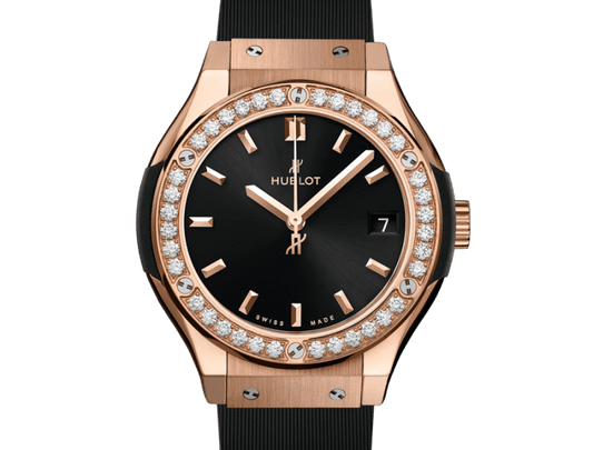 Hublot Classic Fusion King Gold Diamonds 33 mm 581.OX.1480.RX.1104