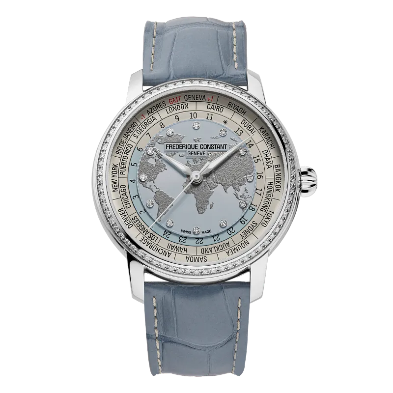 Frederique Constant Classic Worldtimer FC-719LBWD3DH6