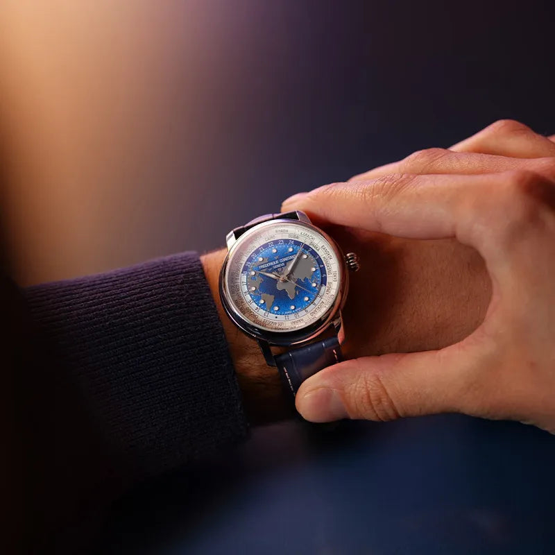 Frederique Constant Classic Worldtimer FC-719BLW3H6