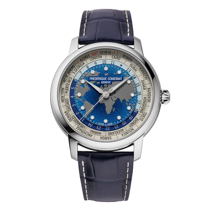 Frederique Constant Classic Worldtimer FC-719BLW3H6